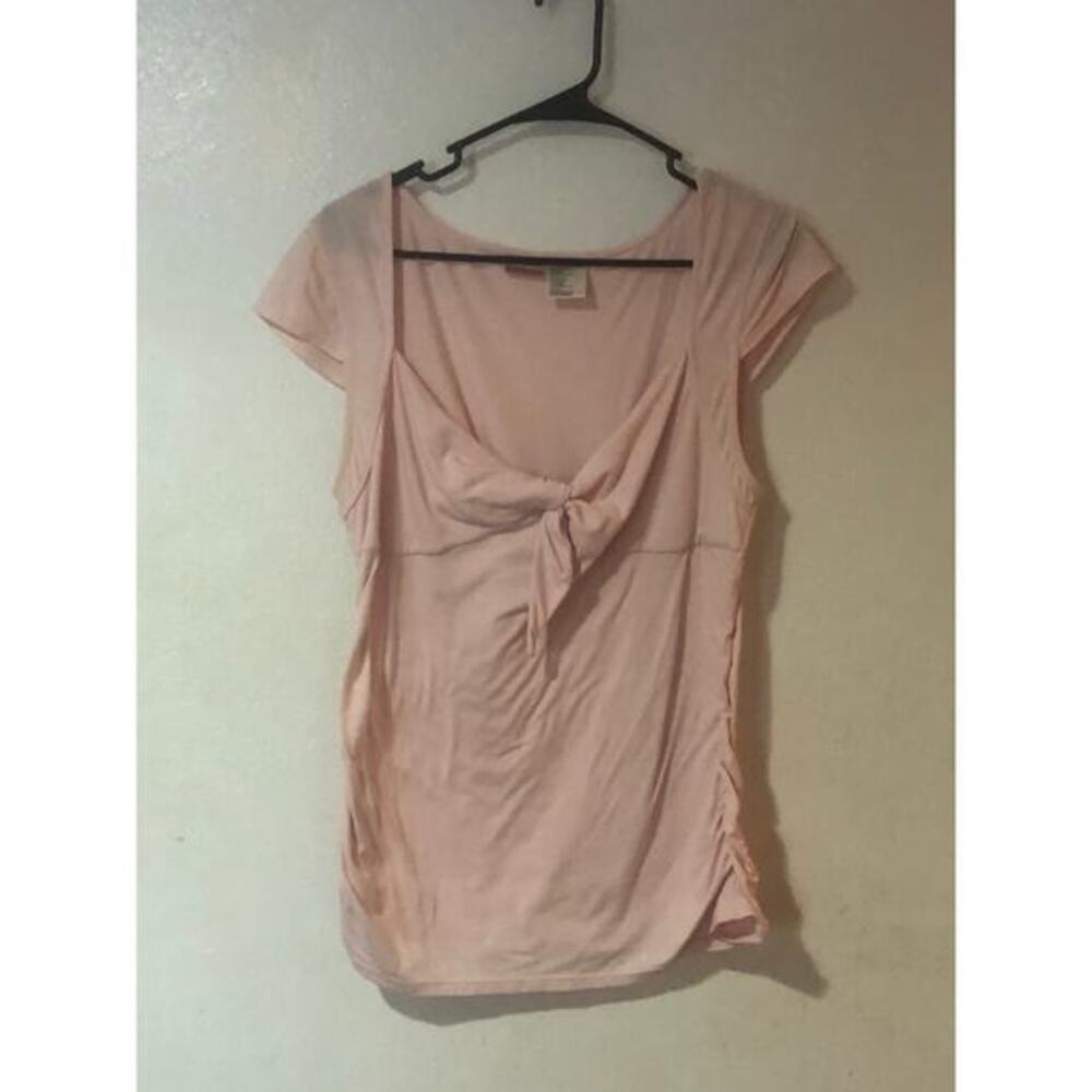NoBoundaries stretch pink women’s blouse size xl junior